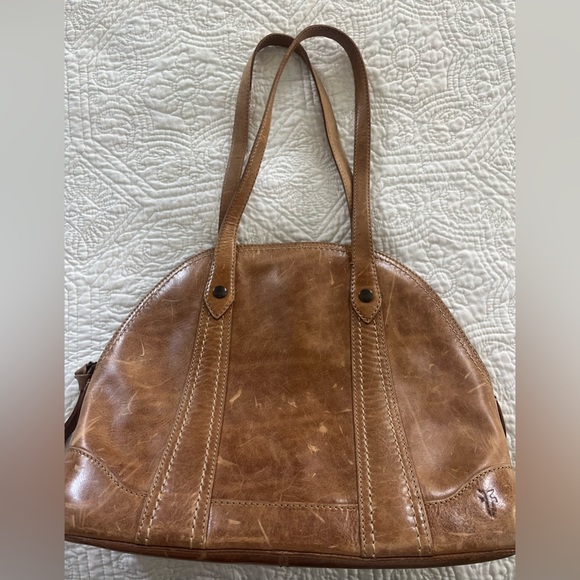 Frye Melissa Domed Satchel Bag - Picture 1 of 8